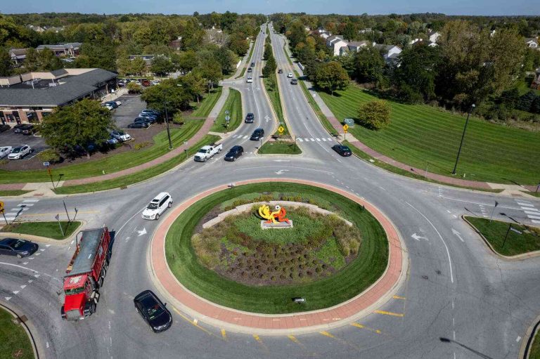 Roundabouts are good for the environment, and they're good for your wallet