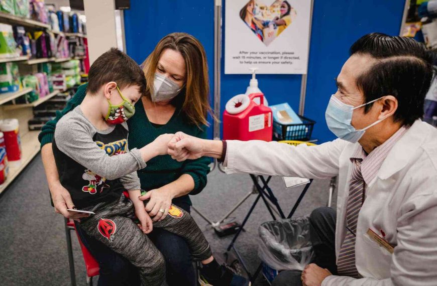 Out of the bed to the hospital: Emergency ‘covidians’ get kids immunized